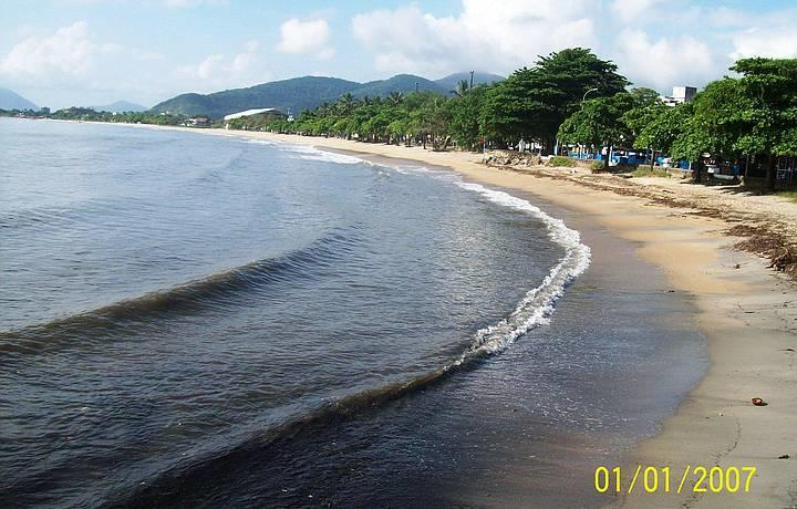 Aptos Familia Com Ar Condicionado Ubatuba Praia Pereque Acu 外观 照片
