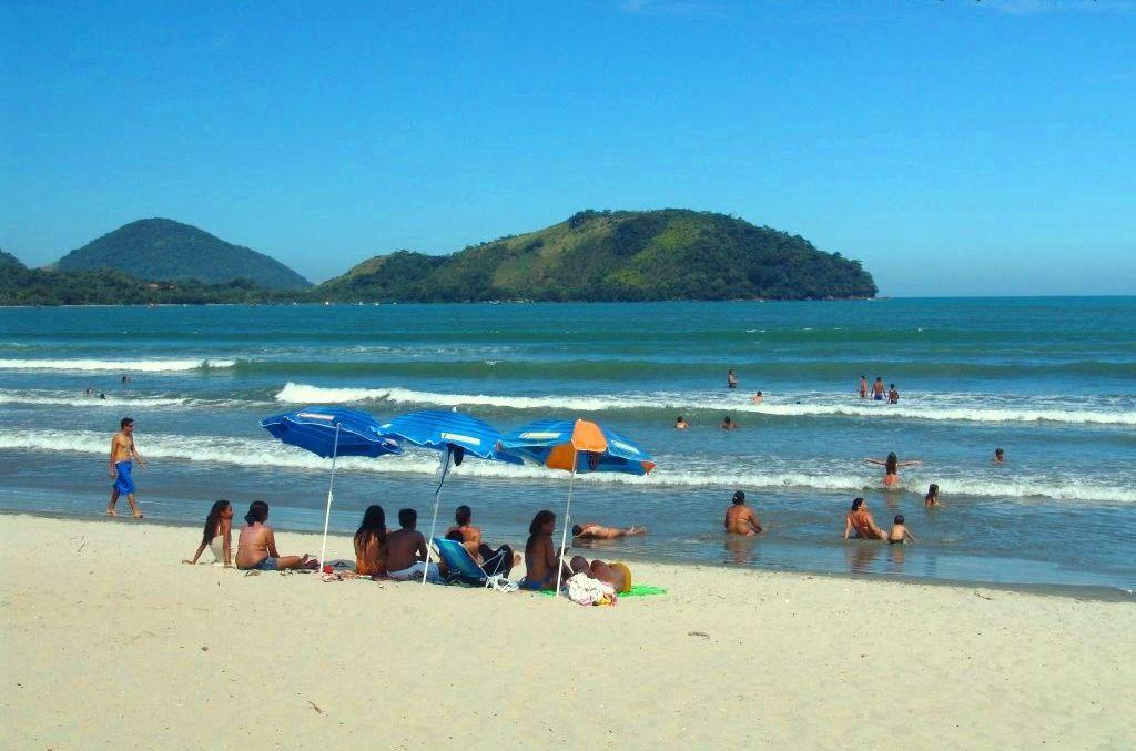 Aptos Familia Com Ar Condicionado Ubatuba Praia Pereque Acu 外观 照片